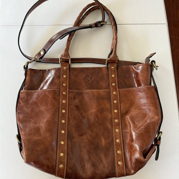 Patricia Nash Handbags - Patricia Nash Cognac Leather Bag